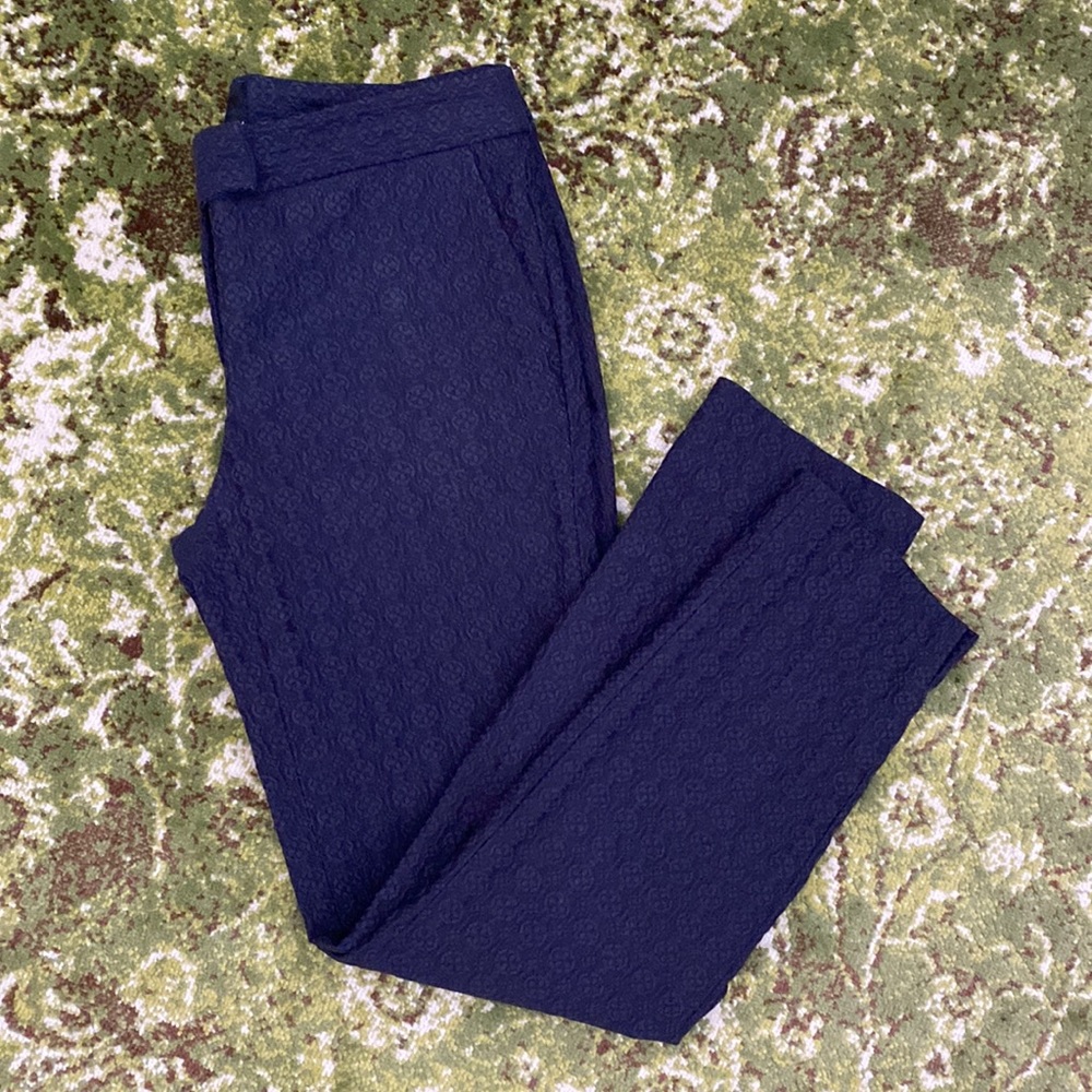 Cynthia Rowley Slim Ankle Pant in Navy